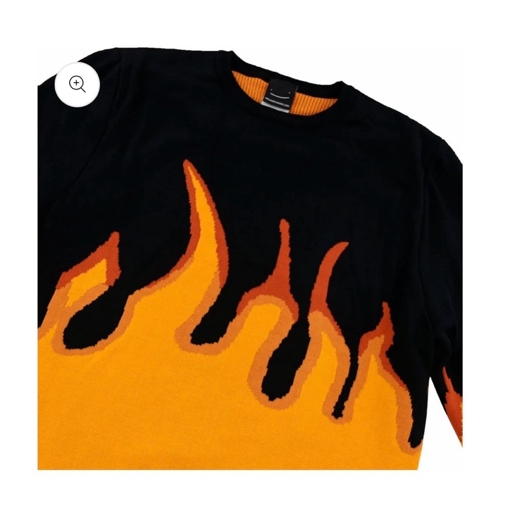 Sapnap Knitted Flame Sweater - Picture 3 of 6
